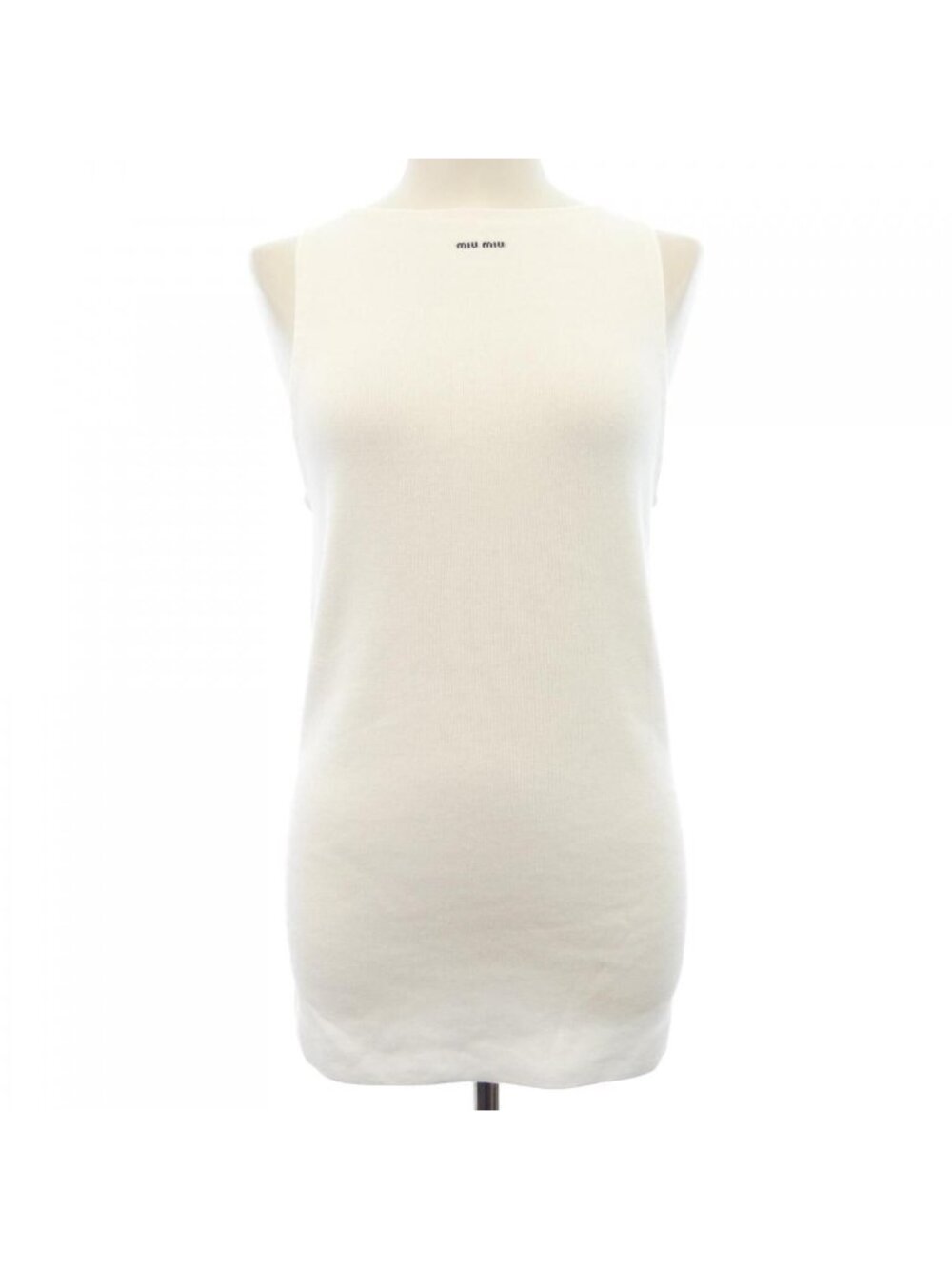 Miu Miu Logo Tank Top